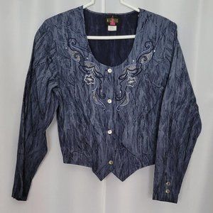 Vintage Western Skirt and Top set